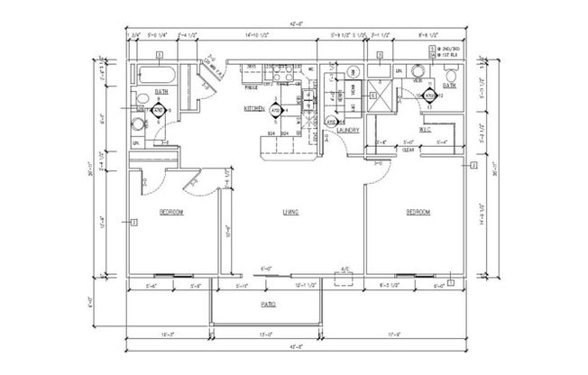 2 beds, 2 baths, 1,100 sqft, $1,105, Unit 1635-204