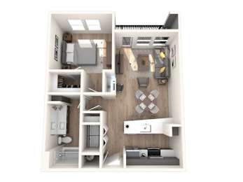 1 bed, 1 bath, 722 sqft, $2,085