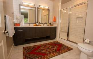 Chattahoochee Riverside Apartment Homes Spacious Bathrooms