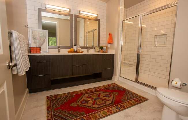 Chattahoochee Riverside Apartment Homes Spacious Bathrooms