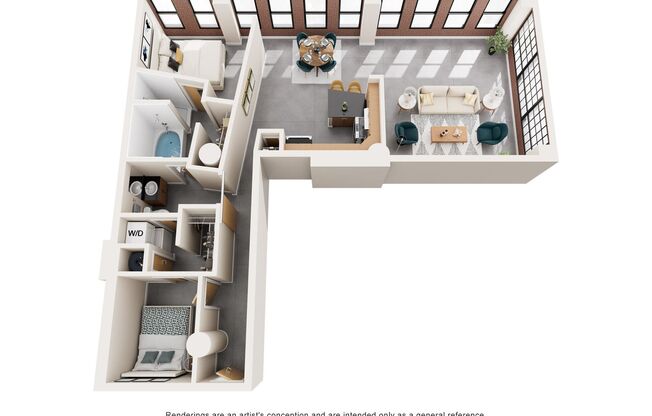 2 beds, 1 bath, 1,400 sqft, $1,720, Unit 408