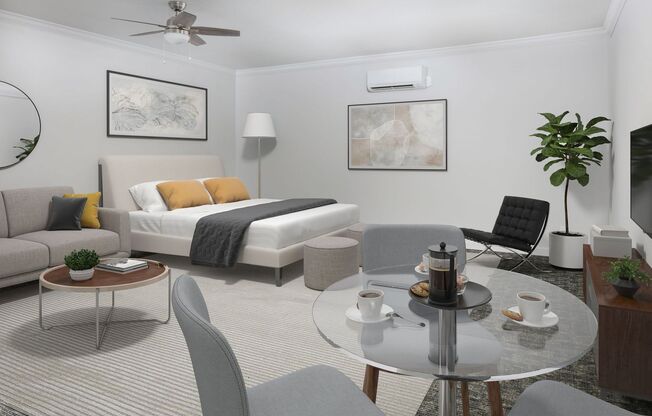 Studio, 1 bath, 500 sqft, $1,120, Unit 5210