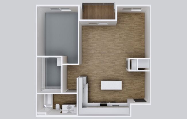 1 bed, 1 bath, 882 sqft, $1,450, Unit 203