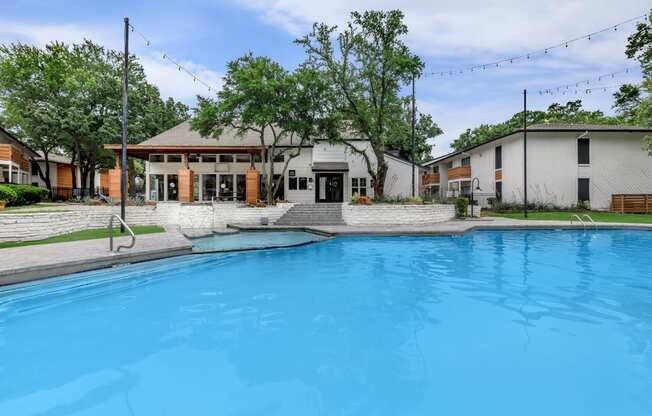 take a dip in the pool at villas at houston levee west apartments in cord