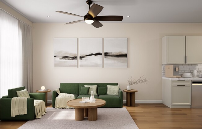 2 beds, 2 baths, 876 sqft, $1,236