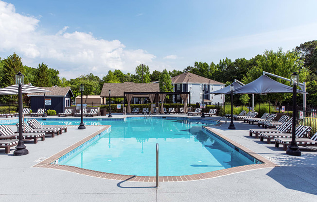 take a dip in our resort style pool