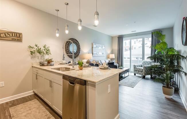 Modern Lighting at Westport Apartments, Norfolk, 23505