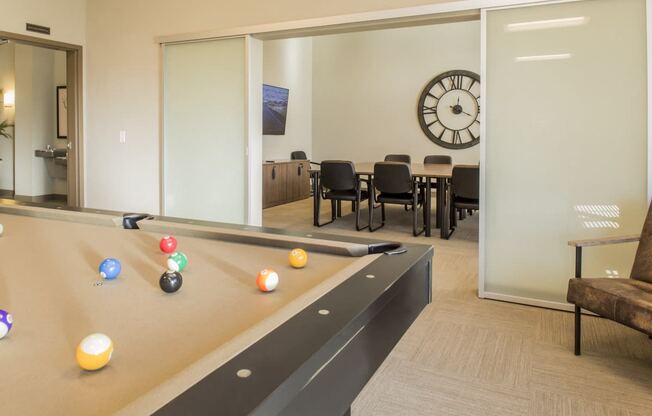 Billiard Table, Conference Room