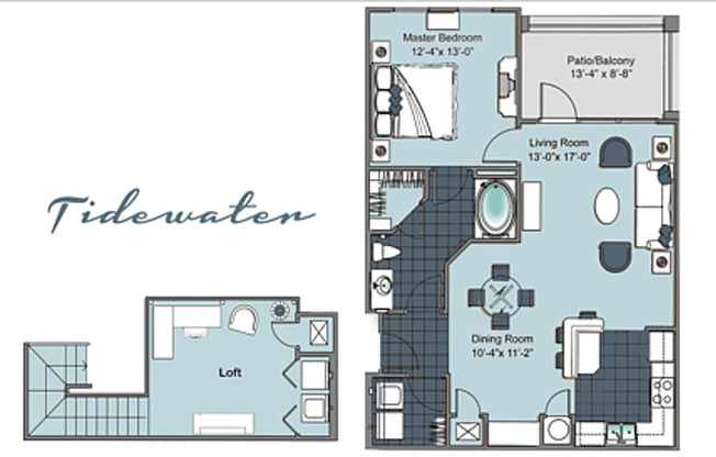 1 bed, 1 bath, 1,017 sqft, $1,389