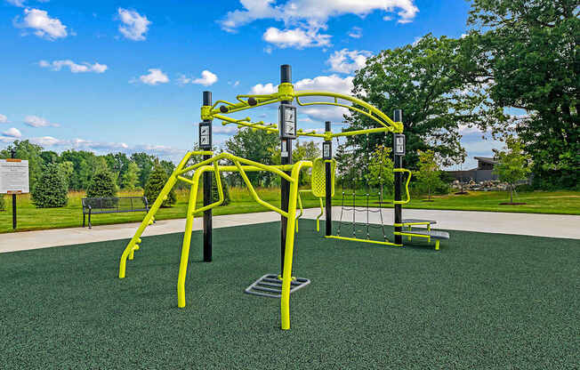 Outdoor exercise equipment