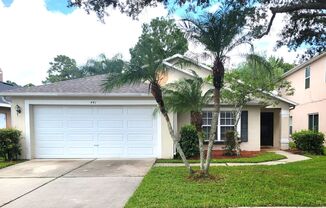 OVIEDO 3br 2ba in WAVERLEE WOODS with Water View!!!