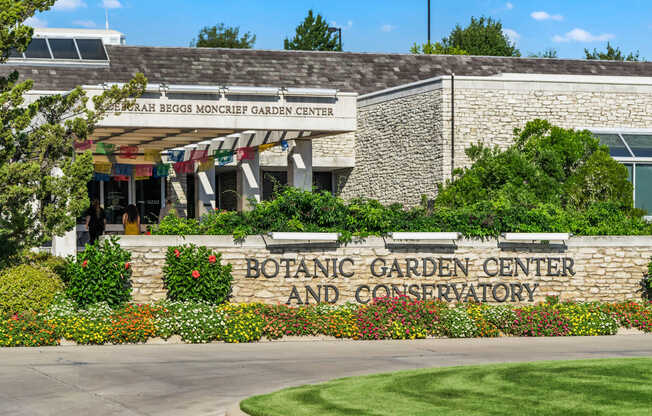 Indulge in the beauty of nature at the Botanic Garden Center and Conservatory.