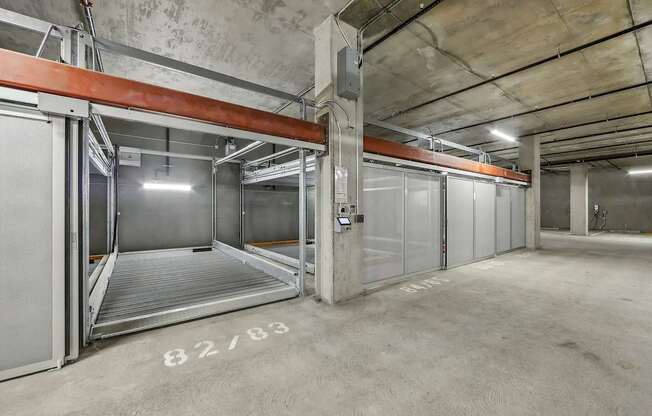 Parking at Bayview Apartments, Emeryville, CA, 94608