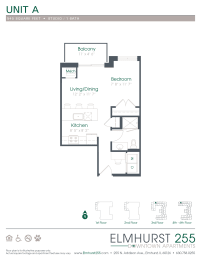 Studio, 1 bath, 545 sqft, $1,900