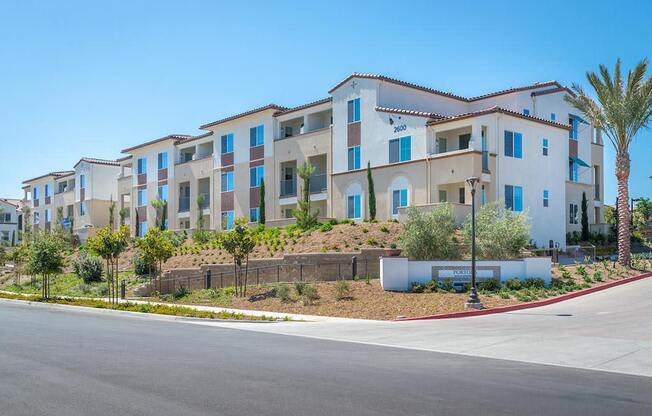 Outside view at Portola, Carlsbad, California