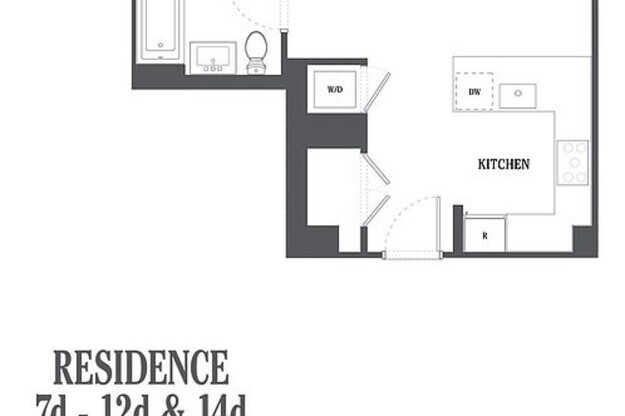 1 bed, 1 bath, 653 sqft, $5,300, Unit 12D