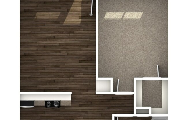 1 bed, 1 bath, 588 sqft, $1,260