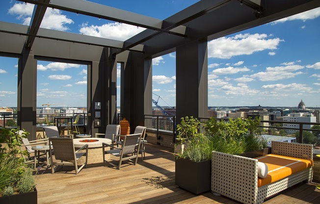 Rooftop Lounge with Amazing Views