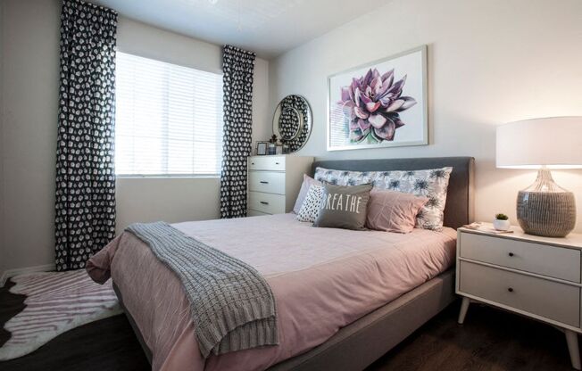 Bedroom at San Vicente Townhomes in Phoenix AZ