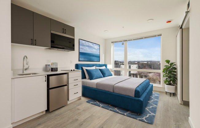 Studio, 1 bath, 251 sqft, $1,084, Unit 402 MFTE