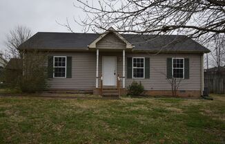 3 Bedroom Home For Rent Near Oak Grove!