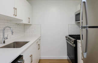 Kitchen with Stainless Steel Appliances