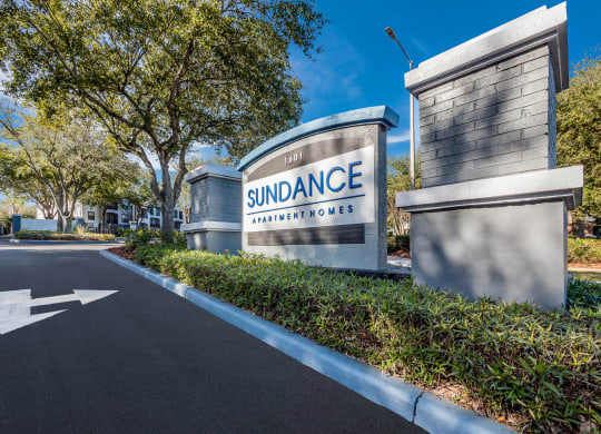 Property Entrance Signage at Sundance at Clermont in Clermont FL