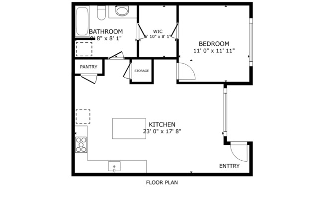 1 bed, 1 bath, 730 sqft, $1,299, Unit 446