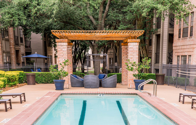 Poolside Lounge, Stainless Steel Propane Grills, and Lap Pool