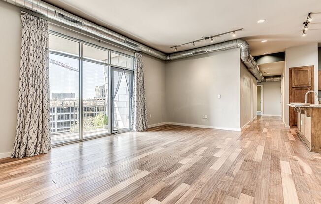 3 Bedroom/2 Bath  Downtown OKC Condo WITH 2 Covered Parking Spaces