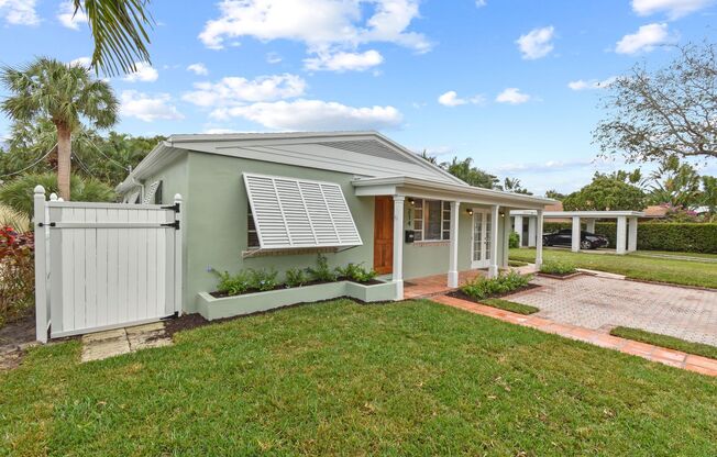 Experience resort-style living in this beautifully maintained 3-bedroom, 2-bath home just one block from Summa Beach in West Palm.
