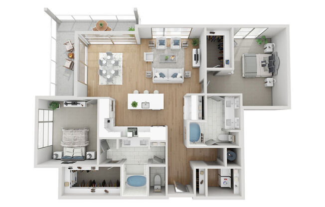 2 beds, 2 baths, 1,598 sqft, $6,108