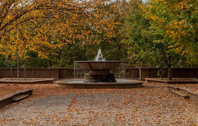 Meridian Hill fountain at Fairmont  Apartments, Washington, 20009