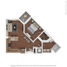 1 bed, 1 bath, 794 sqft, $2,215