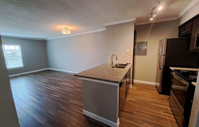 1 bed, 1 bath, 670 sqft, $976, Unit 2633