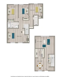4 beds, 1.5 baths, 1,332 sqft, $2,295