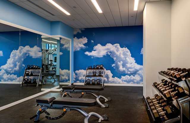 Gym at The Graham at Southern Towers, Alexandria