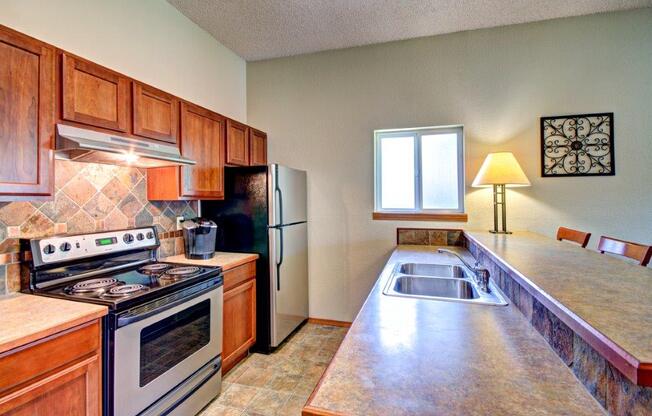 Maple Pointe Clubhouse Interior Kitchen