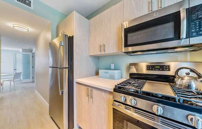 Gas-range stoves in select units - Helios Apartments Miami Beach