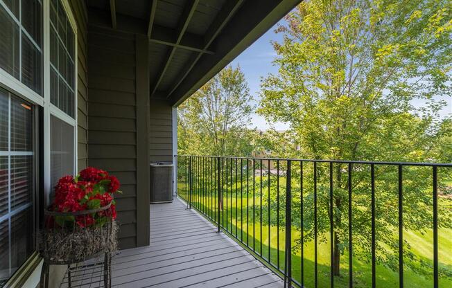 Mallard Ridge Apartments in Maple Grove, MN Balcony