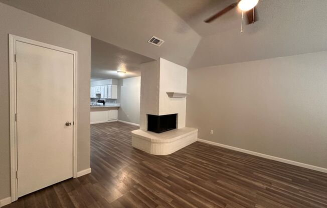 Coming Soon! Spacious 3 bedroom, 2 full Bath Duplex Located in SW Ft. Worth.