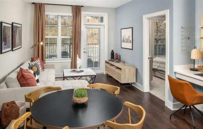 Broadstone Upper Westside Community Rooms Modern Open Plan Concept for Living and Dining Areas