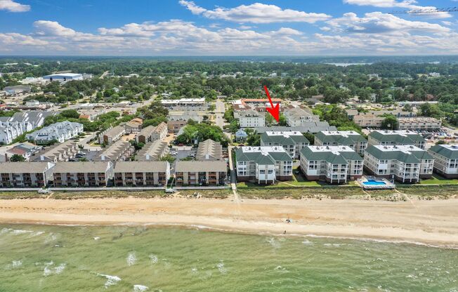 Ready NOW!! A Chesapeake Bay Condo Just 1/2 Block From Beach - Water, Sewer, Trash & Landscaping Included! Pet Friendly!