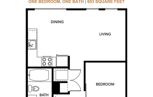 1 bed, 1 bath, 715 sqft, $1,525, Unit 206-MFTE