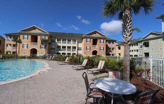 Academy Village Apartments Pool Exterior