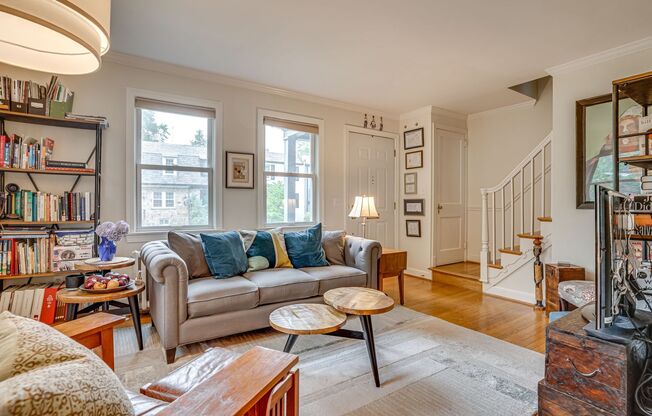 Extraordinary End Row Townhome near the King Street Metro