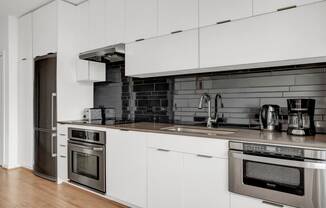 kitchen (staged) at The Shay, Washington, 20001