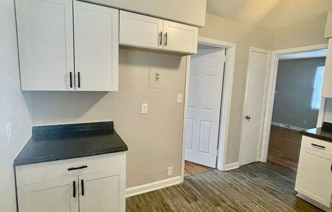 Newly renovated Ranch style 3 bedroom 1 bath home . Located near N. Graham St