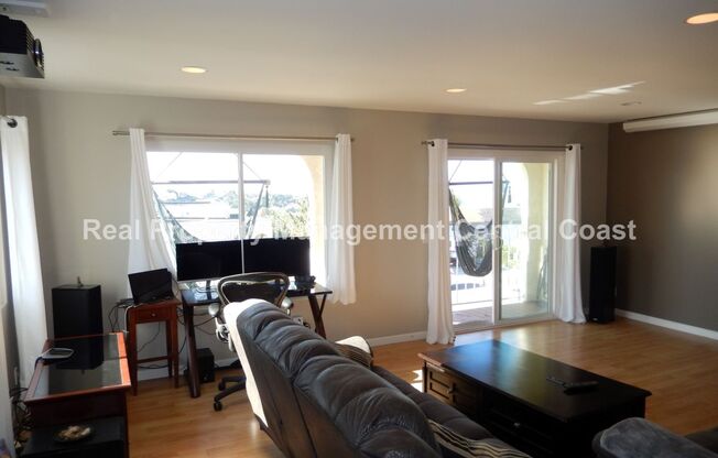 AVAILABLE JUNE - Two Story Ocean View Townhome - 2 Bed / 2 Bath