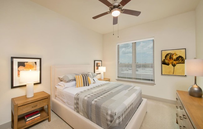 Ceiling Fan in Bedrooms at Windsor at West University, Houston, Texas